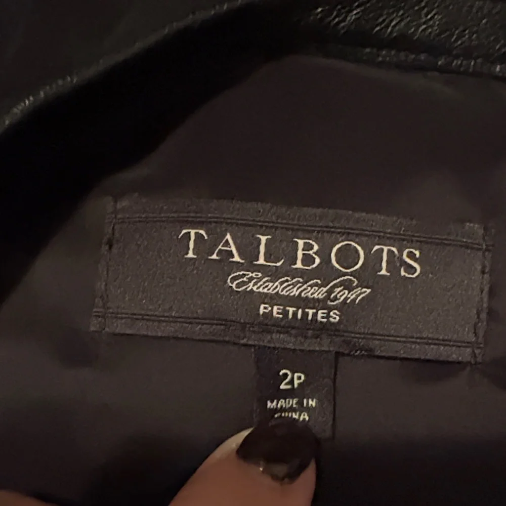 Talbots sleek black